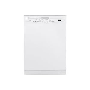 GE GLD7400RWW Full Console Dishwasher - White by