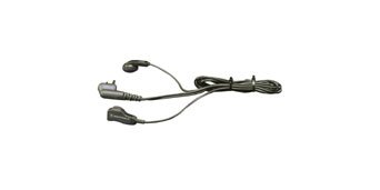 Motorola 53866 Earbud with Clip Push-To-Talk Microphone