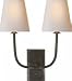 Thomas O'Brien Hulton Double Sconce by Visual Comfort TOB2191