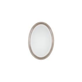  Uttermost Petite Manhattan Silver Oval 31 inch High Wall Mirror