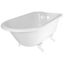 bathtub:Elizabethan ECR54BTAPWH 54