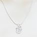 Pendant Chain Star Sign Gemini Pendant Handcrafted Indian Jewelry Size 1.25 inches x 0.75 inches