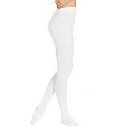 White Girls Footed Tights by Eurotard