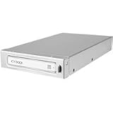 ICY DOCK MB663UR-1S 2.5 SATA to USB Dual External / Internal Screw-less Hard Drive enclosure, Internal Docking for 3.5 Floppy Slot - Silver