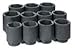 Grey Pneumatic Grey Pneumatic 9011D 1" Dr. 11 Piece Deep Fractional Set 3-1/8" - 4-1/2"