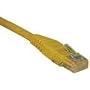 Tripp Lite N002-005-YW Cat5e 350MHz Yellow Molded Patch Cable RJ45M/M - 5ft