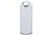 15 Gallon Round Top Waste Receptacle With Galvanized Liner - White