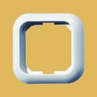 Eigenschaften Jäger  / OPUS-BASIC Rahmen, 1fach, alpinweiß