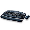 Logitech Cordless Desktop LX 500 Black Cordless Keyboard & Cordless Optical Mouse - 967420-0403