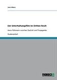 Der Unterhaltungsfilm im Dritten Reich: Heinz Rühmann zwischen Starkult und Propaganda