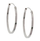 Sterling Silver Hoop Earrings