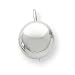 Jewelry : 14k White Gold Kidney Wire Ball Earrings