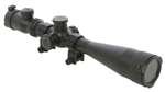 Osprey 6 - 24 x 50mm Tactical Series Riflescope, Matte Black Finish with Illuminated Red / Green Mil Dot Reticle, 30mm Tube.