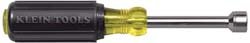 Klein Tools 630-11MM 11mm Cushion-Grip Hollow-Shank Nut Driver with 3-Inch Shank