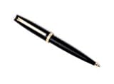Aurora Style Resin Black and Gold Ballpoint Pen - AU-E32-DN