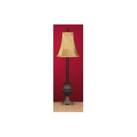 'Amber Tall Buffet Table Lamp 31'' Ht W Shade''