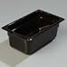 Carlisle 1028103 Black 10-1/4-Inch TopNotch One Quarter Size Food Pan (Case of 6)