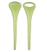 Transparent Green Salad Servers