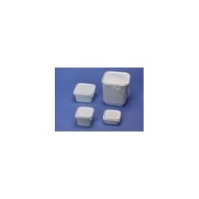 IPL Retail Series 21145-001-01 SHURE LOCK 32 oz. Square Container. White polypropylene construction, FDA and USDA compliant. Case quantity 420.