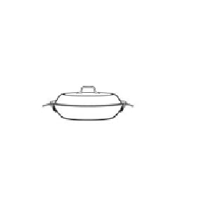 All Clad Stainless Steel 4-Quart Brown and Braise Pan by 
