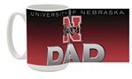 Nebraska Cornhuskers (Husker Dad) 15oz Ceramic Mug