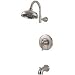 Tools & Hardware : Price Pfister R898YPK Ashfield Collection Tub and Shower Faucet in Satin Nickel