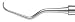 Nordent Mfg Curette McCalls DE 13/14 DlHex Ea - Model ESCM13-14 Categorization: Instruments > CurettesDescription:Curette De Mccall 13-14 Dl Hex Each