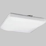 Progress Lighting White Two-Light Fluorescent Ceiling Light