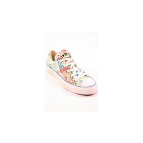 WOMEN AT HOME PRINT LOW TOP MLTI SNEAKER