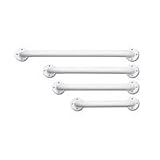 White Grab Bar, Size: 16 Inches, by Apex-Carex - 1 Ea