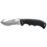 Product details for Gerber 1448 Gator II, Kraton Handle, Gut Hook, ComboEdge, Nylon Sheath