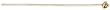 Head Pins Lrge 12/Pk-Gold