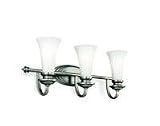Kichler Lighting - 45052BPT - Bath - 3 Light Incandescent - Brushed Pewter