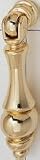 Drop Pull - Polished Gold Drop Pull