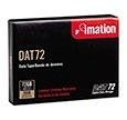 イメーション 4mmデータテープ DAT72規格 170m 36/72GB 5巻パック DAT72x5SPの画像