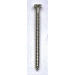 4 Soap Bar Pickup Mounting Phillip Screws 1-1/2" Nickel