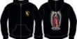 Santa Cruz Zip Up Hoodies - Jason Jesse Guadalupe - Large - Charcoal