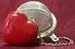 Health & Personal Care : Tea Ball with Red Heart - Perfect for 1 Cup of Tea
