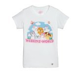 Webkinz World Kinz Clothes White T-Shirt Tee Shirts - Large