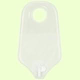 SUR-FIT Natura Urostomy Pouch with Accuseal Tap - 10/box: Color/Size - Transparent, 1-1/2" Opening