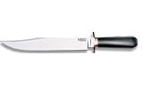 New Cold Steel Bowie Knife San Mai Laredo Fixed Blade with Black Leather Sheath