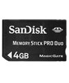 SanDisk Standard Memory Stick PRO Duo 4GB for Sony ericsson cell phone