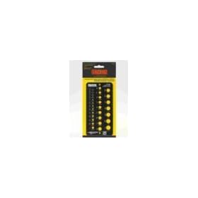 Irwin 12092 1/16-to-1/2-Inch 29-Hole Steel Drill Bit Gauge
