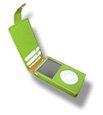 Piel Frama 880 Floral Green Leather Case for Apple iPod 5th Gen. Video / 6th Gen. Classic