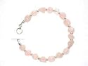 Handmade Rose Quartz Gemstone Bracelet