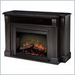 Dimplex Symphony Media Langley TV Stand with Electric Fireplace in Espresso