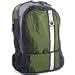 DadGear Backpack Diaper Bag in Retro Stripe Green