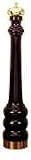 20 - 50cm Castelli - Italian High Gloss Mahogany/Brass Pepper Mill