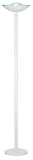 White Halogen 175 Watt Torchiere Floor Lamp