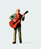 GUITARIST - PREISER HO SCALE MODEL TRAIN FIGURES 29067